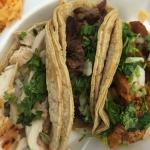 Taco dinner for lunch! Pollo, asada, and al pastor